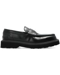 KENZO - Logo-Plaque Loafers - Lyst