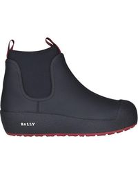 Blue Mens Boots Bally Boots Save 7% Bally Cubrid Leather Chelsea Boots in Black for Men 
