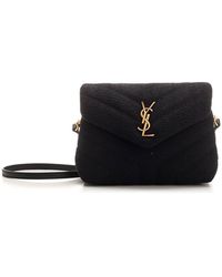 Saint Laurent - Toy Loulou Quilted Crossbody Bag - Lyst