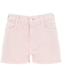 Stella McCartney - Tella Mccartney Denim Shorts - Lyst