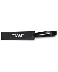 Off-White c/o Virgil Abloh Luggage Tag - Black