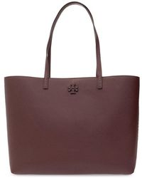 Tory Burch - Mcgraw Logo Patch Tote Bag - Lyst