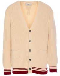 Ami Paris - Wool Cardigan - Lyst