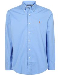 Ralph Lauren - Polo Pony Embroidered Buttoned Shirt - Lyst