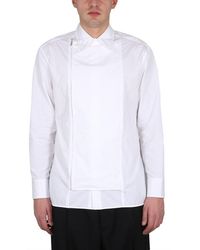 Jil Sander - Zippered Shirt - Lyst