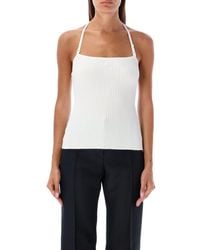 Courreges - Strap Rib Top - Lyst