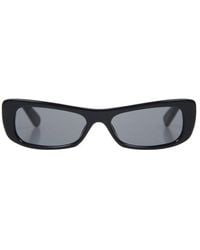 Jacquemus - Capri Rectangle Frame Sunglasses - Lyst