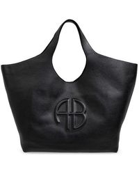 Anine Bing - Lili Logo Embossed Tote Bag - Lyst