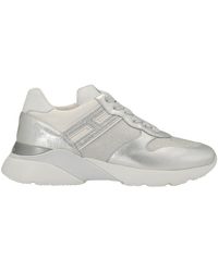 Hogan Maxi I Active White Leather Sneakers | Lyst