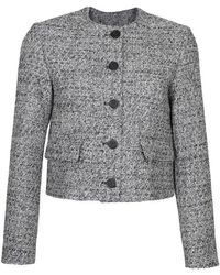 Golden Goose - Journey Jacket In Gray Boucle - Lyst