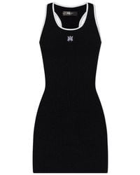 Amiri - Striped Dress - Lyst