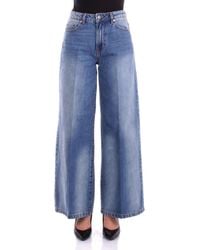 John Richmond - Wide Leg Jeans - Lyst