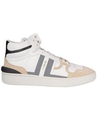 Lanvin - Clay High-top Sneakers - Lyst