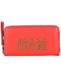Versace Jeans Couture Logo Wallet - Red
