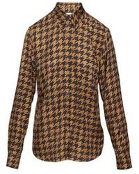 Dries Van Noten - Chowy Curved Hem Shirt - Lyst