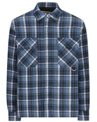 Loewe - Puffer Checked Button-up Shirt - Lyst