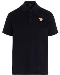 versace white polo t shirt