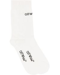 Off-White c/o Virgil Abloh - Off- Socks With Logo - Lyst