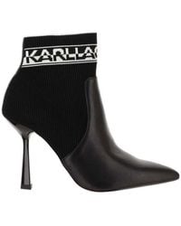 Karl Lagerfeld - Heeled Boots - Lyst