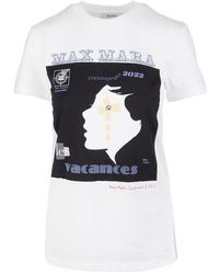 Max Mara - White Zefir T-shirt - Lyst