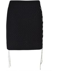 GIUSEPPE DI MORABITO - Knitted Mini Skirt - Lyst
