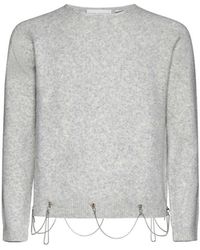 Random Identities - Chain Detail Sweater - Lyst