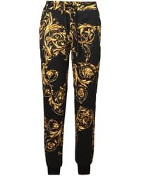 Versace Jeans Couture Baroque Printed Track Trousers - Black