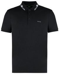 BOSS - T-shirts And Polos Black - Lyst