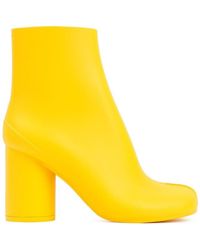 Maison Margiela Tabi Ankle Boots - Yellow