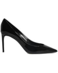 saint laurent women's zoe pointed toe pumps