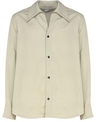 Bottega Veneta - Long-sleeved Button-up Shirt - Lyst