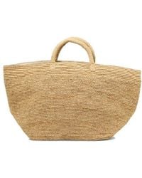 IBELIV - Vanilla Woven Top Handle Bag - Lyst