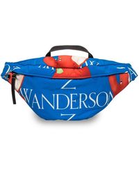 JW Anderson Synthetic Logo Bum Bag in Black for Men Mens Bags Belt Bags waist bags and bumbags 