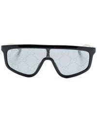 Gucci - Shield Frame Sunglasses - Lyst