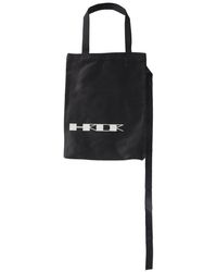 Rick Owens DRKSHDW Fabric Tote Bag - Black