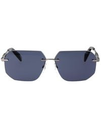 Chopard - Geometric Frame Sunglasses - Lyst