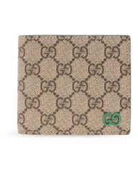 Gucci - Monogrammed Bifold Wallet - Lyst