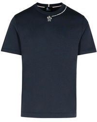 Moncler - Cotton T-Shirt - Lyst