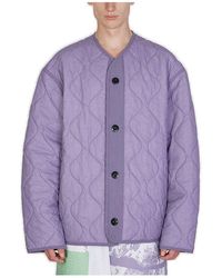 OAMC - Combat Quilted Ripstop Jacket - Lyst