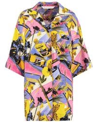 Palm Angels - Printed Bowling Shirt - Lyst