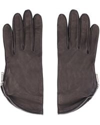 DSquared² - Zip Detailed Gloves - Lyst