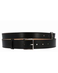 Alexander McQueen - Double Leather Belt - Lyst