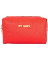 Love Moschino Makeup bags for Women - Up to 38% off | Lyst
