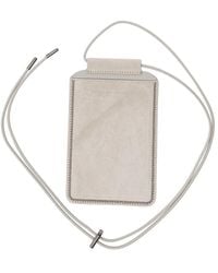Brunello Cucinelli - Phone-Holder With Shiny Trim And Logo - Lyst