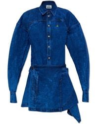 Vivienne Westwood - 'meghan' Shirt Dress, - Lyst