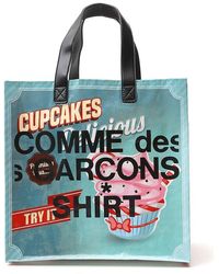 Comme des Garçons - Graphic Printed Tote Bag - Lyst