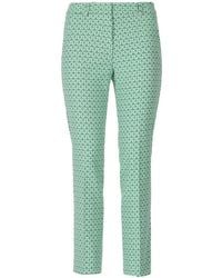 Weekend by Maxmara - Papaia Green Trousers - Lyst