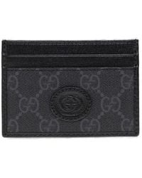 Gucci - Card Holder With Logo - Lyst
