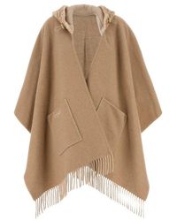 Fendi - Cappuccio Sherling All Over Ff - Lyst