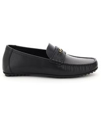 versace penny loafers